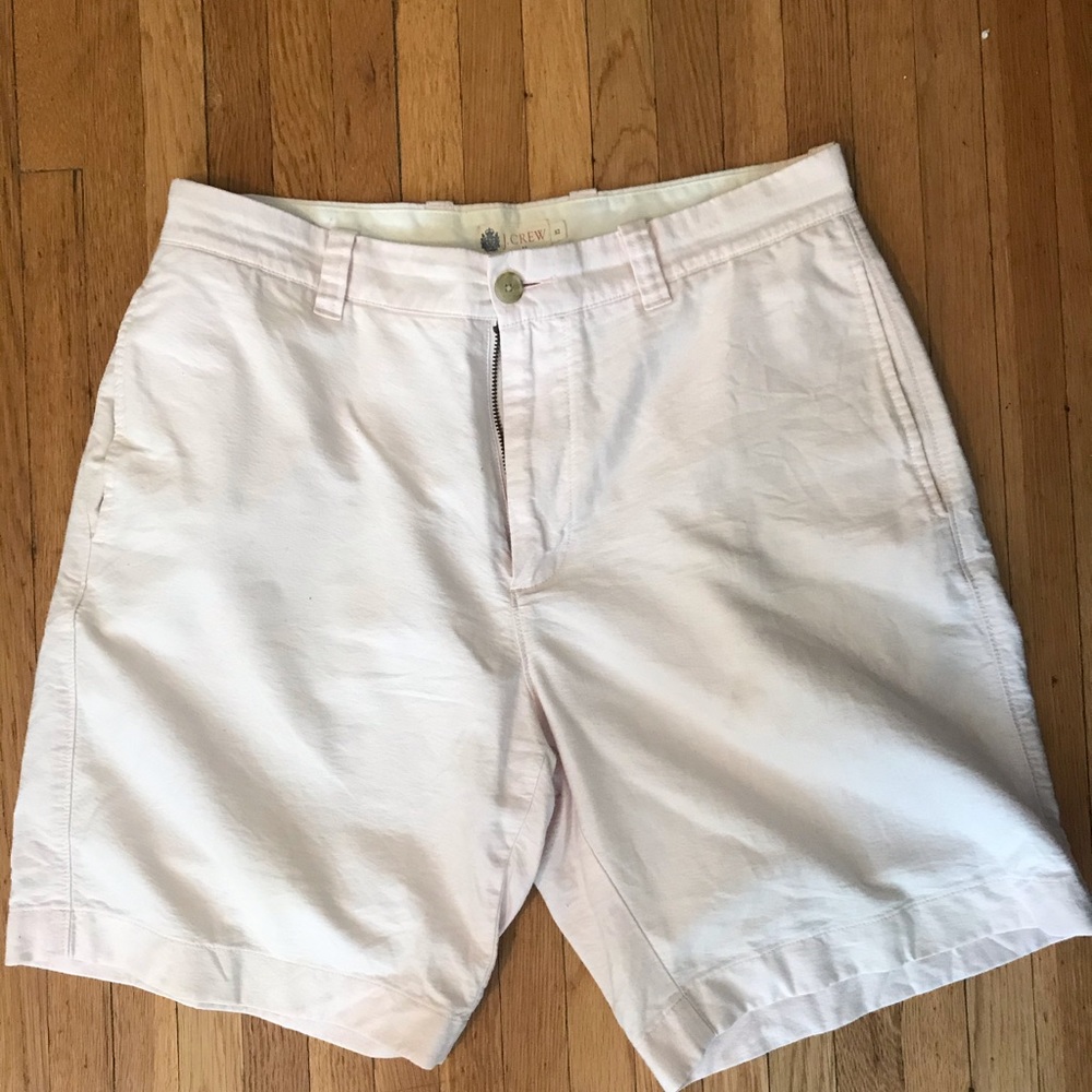 J Crew Mens Shorts light pink 32 waist